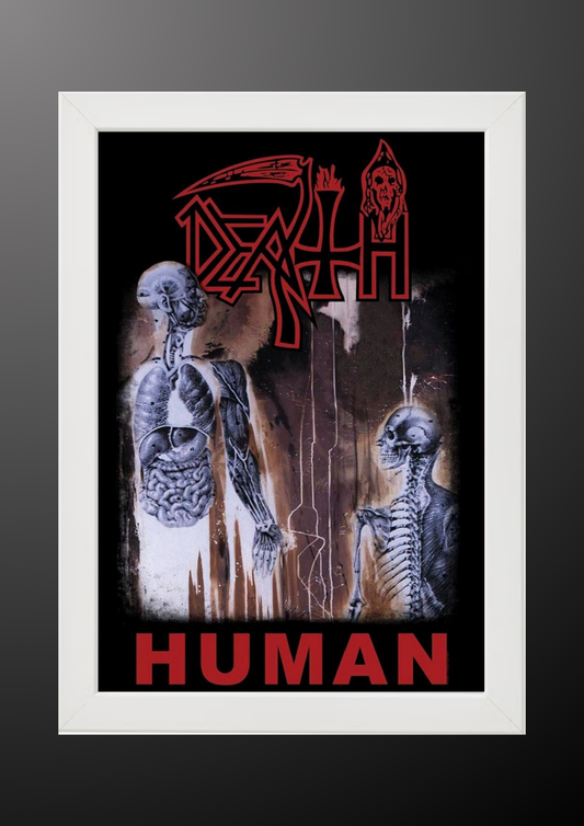 Death Human Album Cover Art Poster