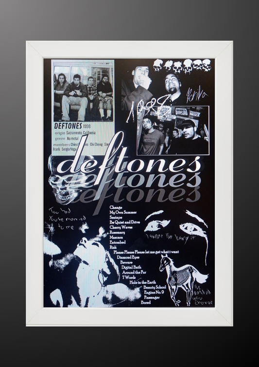 Deftones Design Art Poster