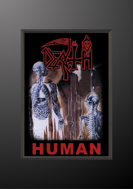 Death Human Album Cover Art Poster