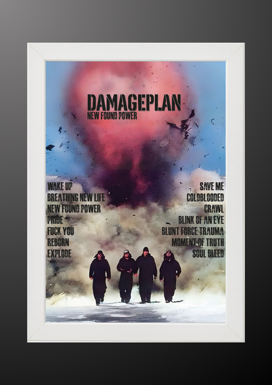 DamagePlan New Found Power Album Poster