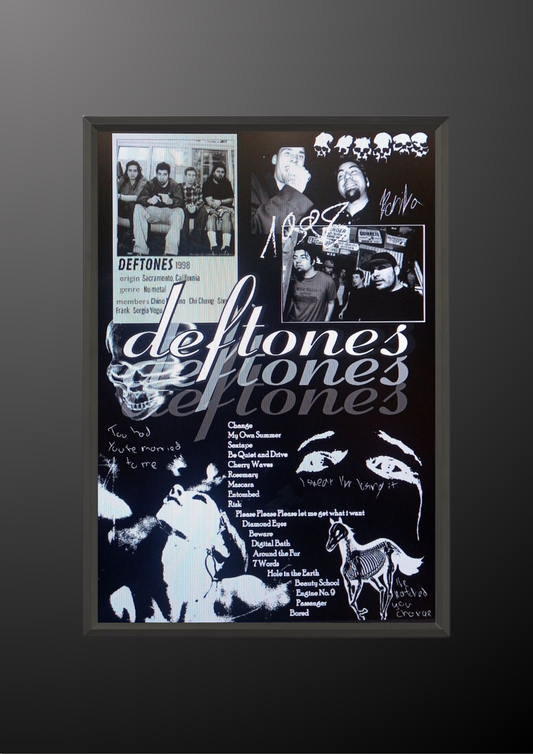 Deftones Design Art Poster