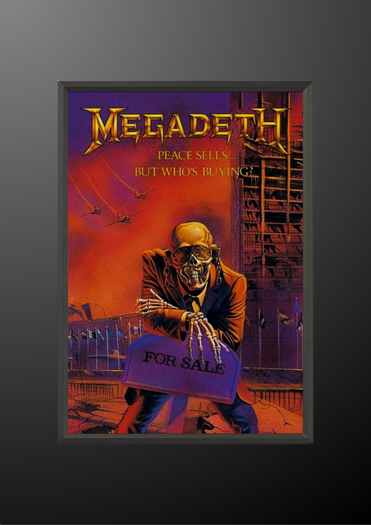 Megadeth Peace Sells... But Who's Buying? Poster