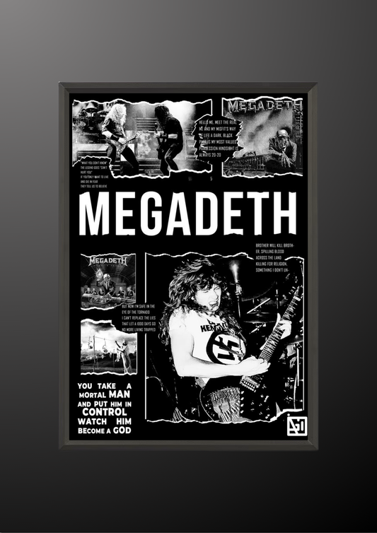 Megadeth Poster