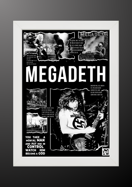 Megadeth Poster