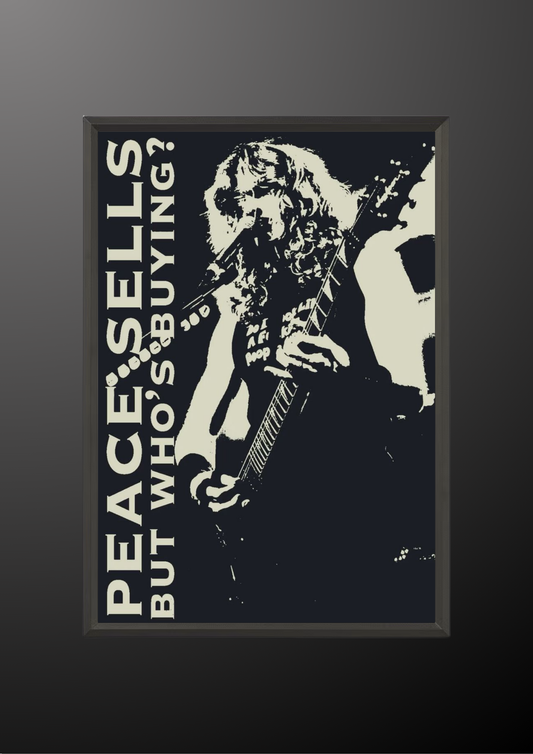 Megadeth Peace Sells... But Who's Buying? Poster