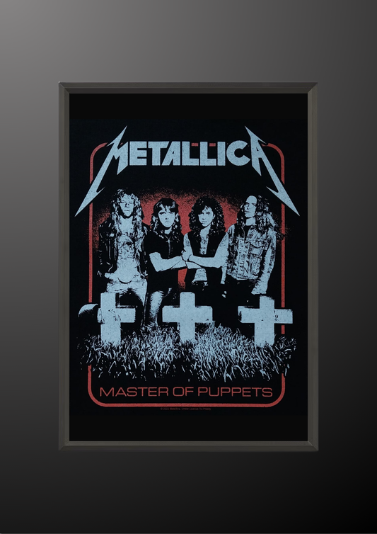Metallica Master Of Puppets Poster