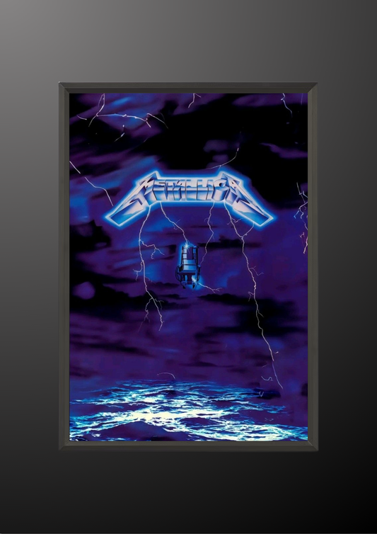 Metallica Ride The Lightning Poster