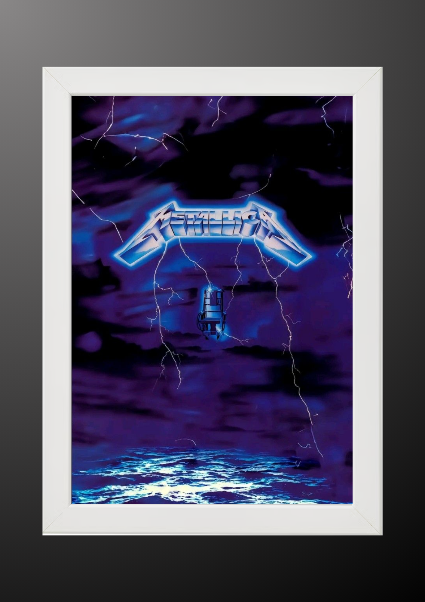 Metallica Ride The Lightning Poster