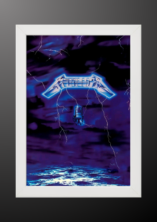 Metallica Ride The Lightning Poster