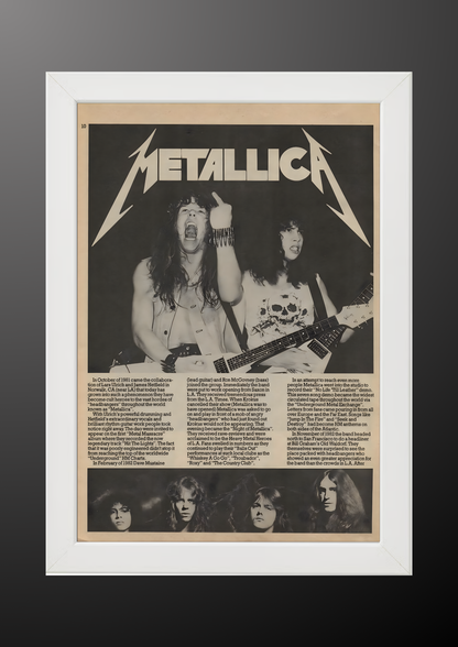 Metallica Kill 'Em All Poster